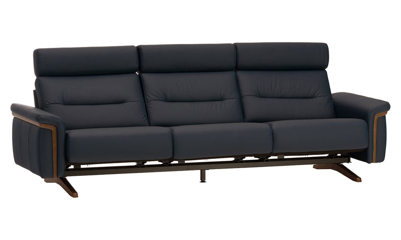 Stressless Stella Leather Sofa with Headrests
